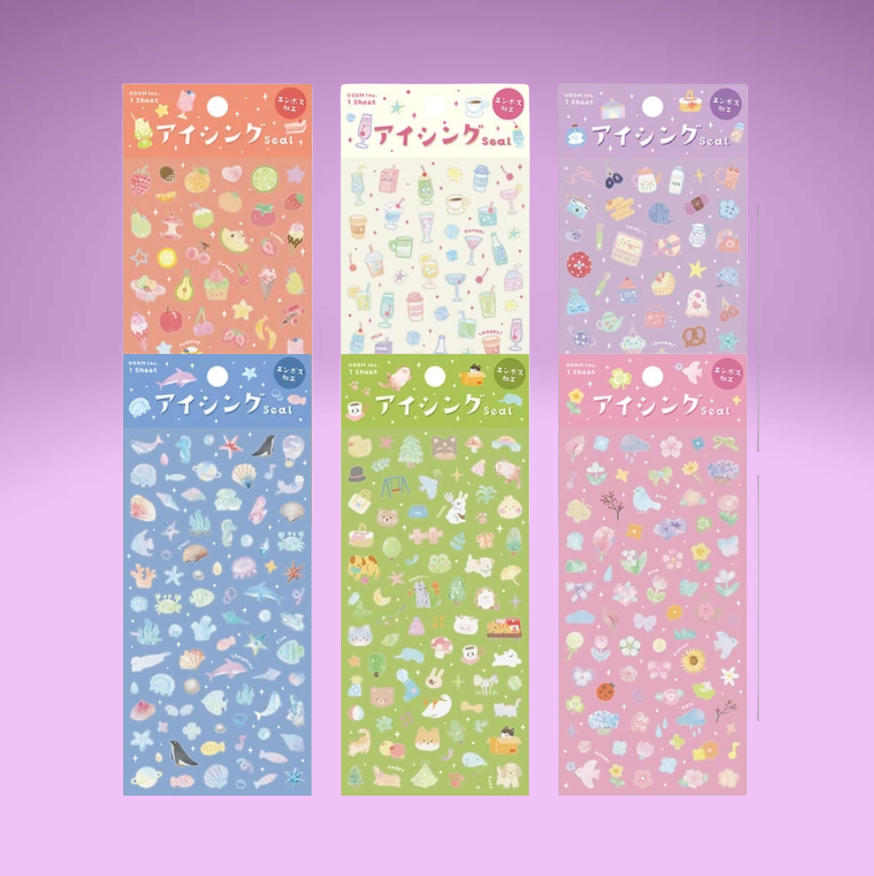 BGM Icing Planner Stickers (6 Designs)