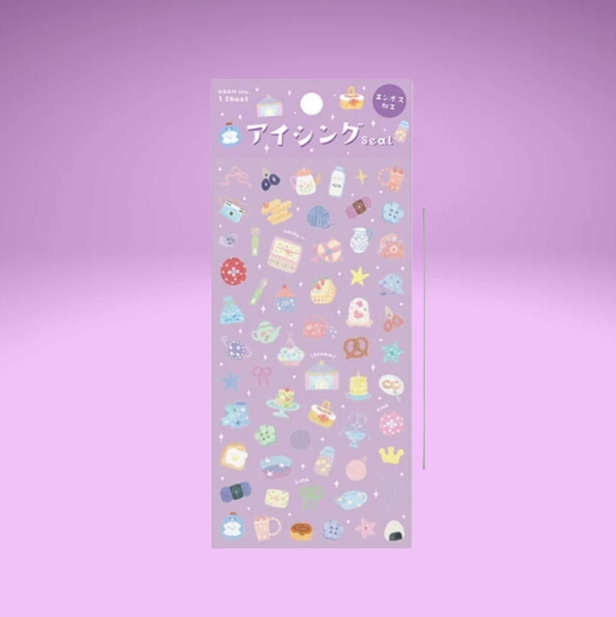 BGM Icing Planner Stickers (6 Designs)