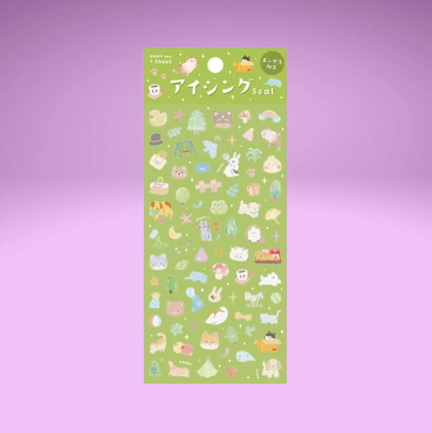 BGM Icing Planner Stickers (6 Designs)