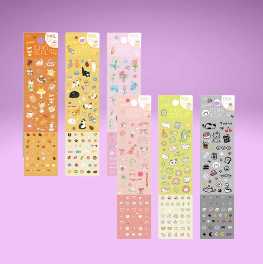 BGM 2-Way Icing Stickers (6 Designs)