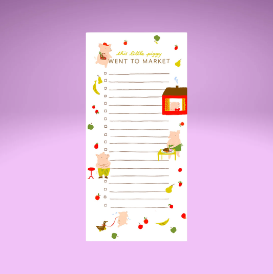 Piggy Market Notepad