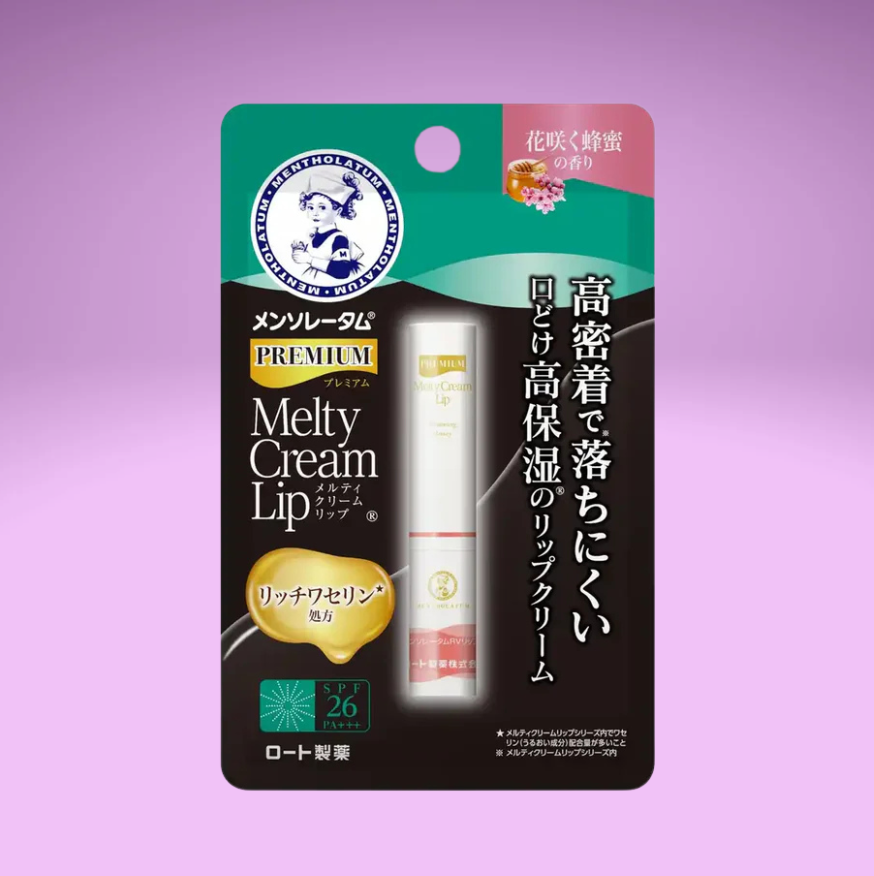 Mentholatum Premium Melty Cream Lip ­Blooming Honey