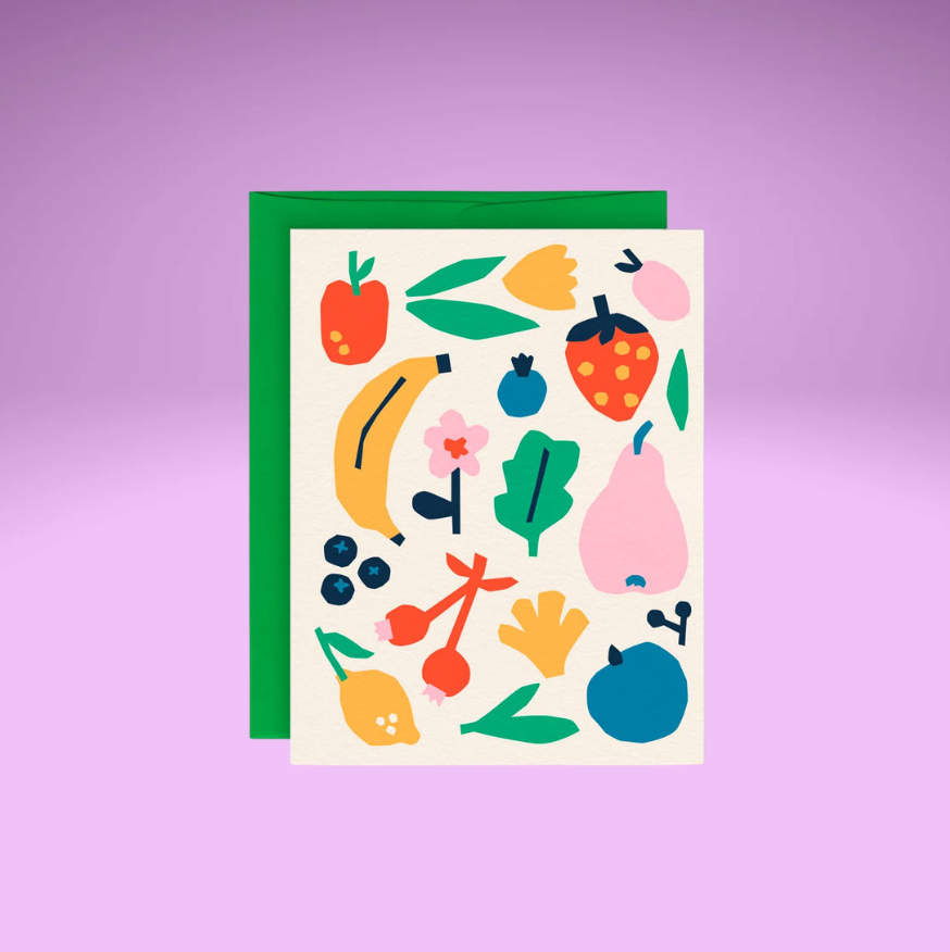 Fruits Greeting Card (Mixed)