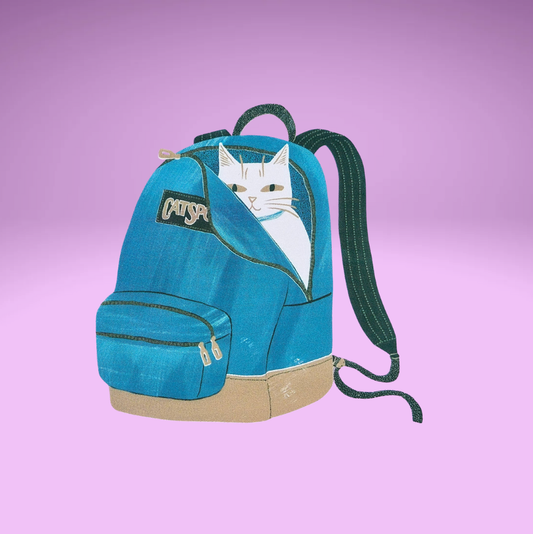 CatSport Backpack Die-Cut Stickers (Bromstad)