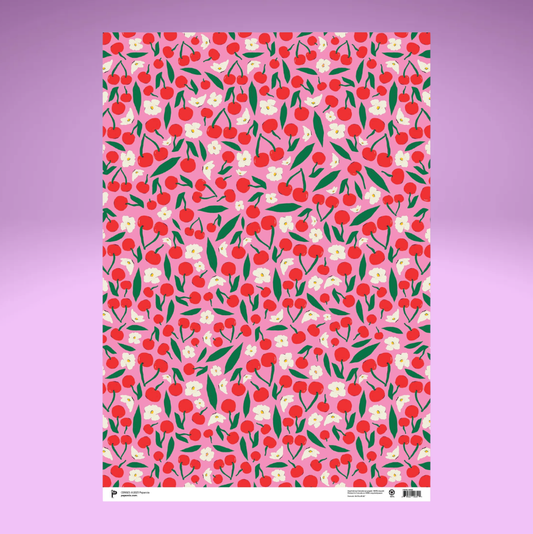 Cherries Wrapping Paper