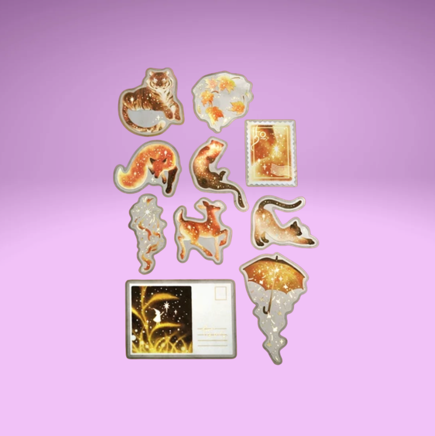 BGM Stardust Saturn Magic Flake Sticker