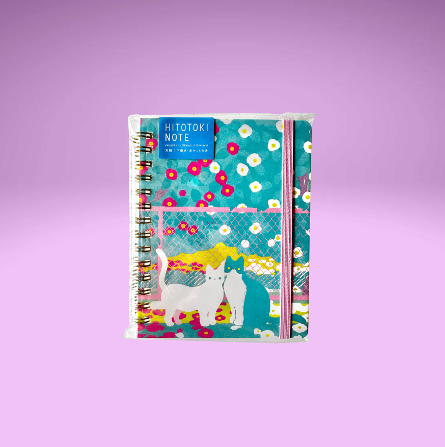 Hitotoki Coiled Notebooks (4 Designs)