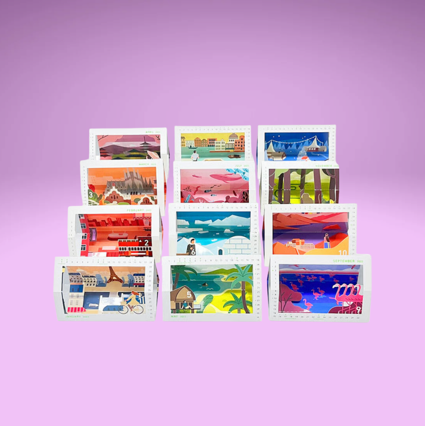 Ichikudo Travelling Calendar 2026