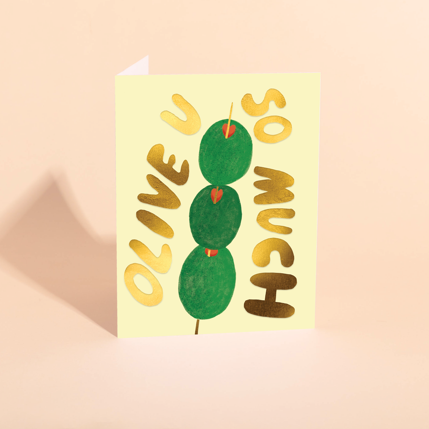 Olive Juice Love Card