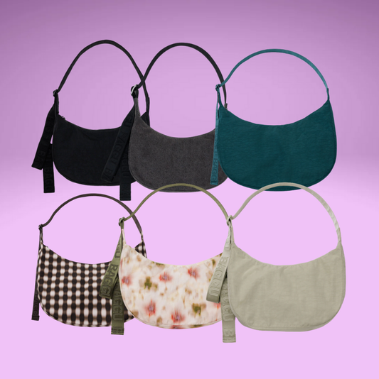 Spring 26' Nylon Crescent Bag