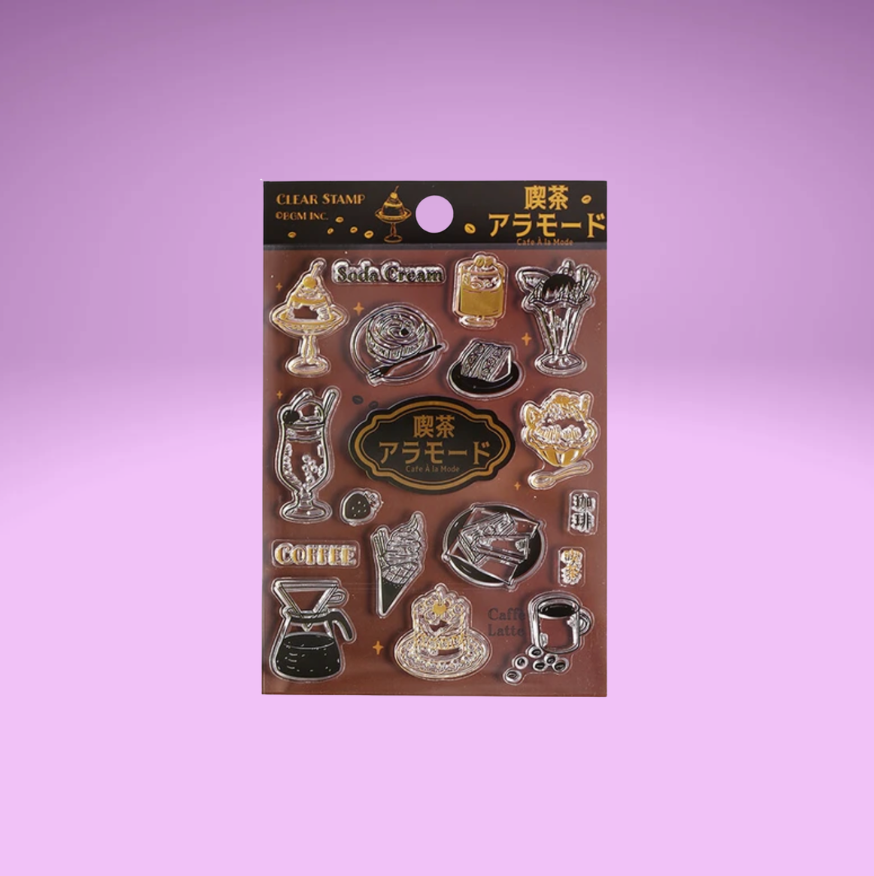 BGM Clear Stamps (4 designs)