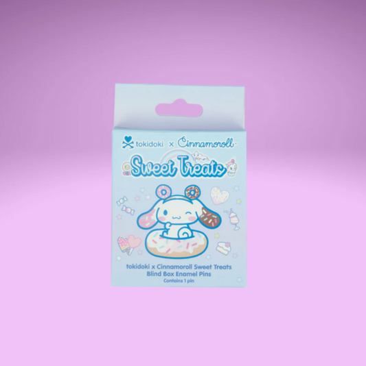Tokidoki x Cinnamoroll Sweet Treats Blind Box Enamel Pins