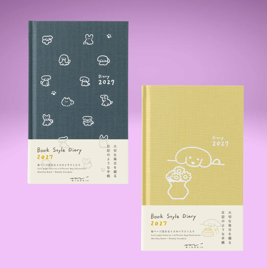 Book Style Diary B6 2027