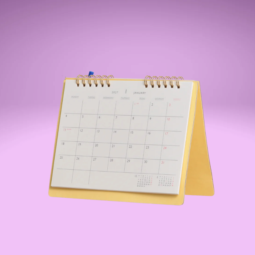 2027 Lepre Desk Calendar