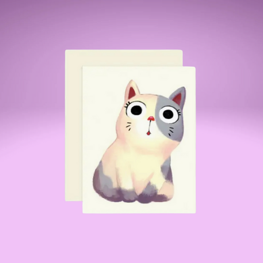 Chubby Cat Card