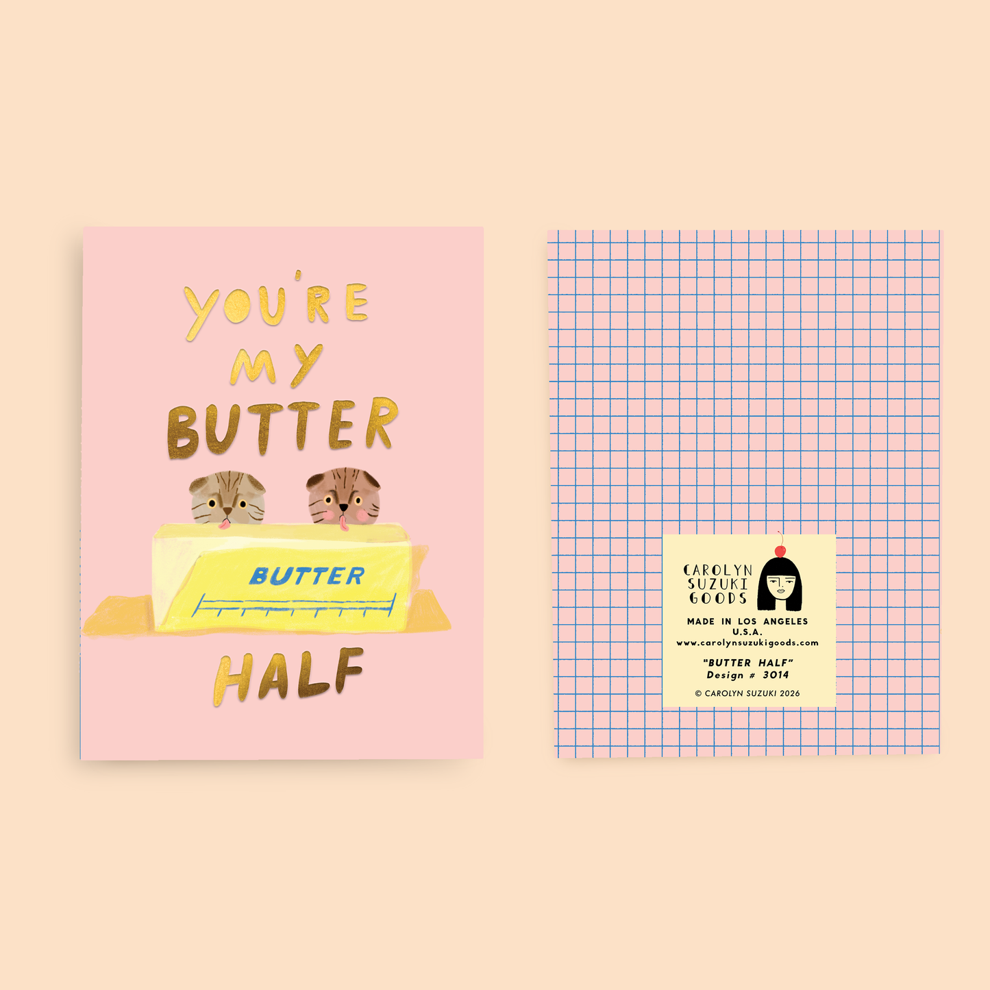 Butter Half Card