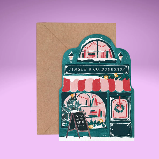 Bookstore Christmas Card