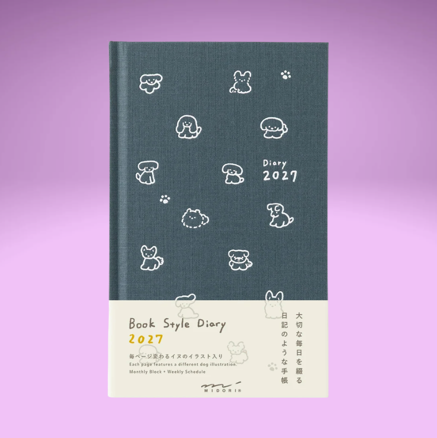 Book Style Diary B6 2027