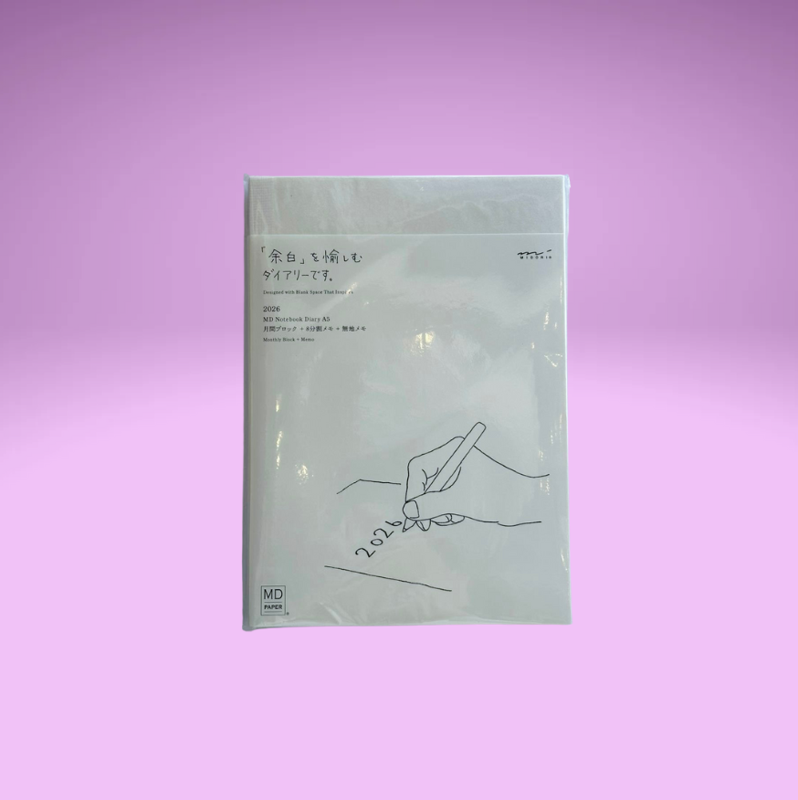 MD Notebook Diary A5 2026 (2 designs)