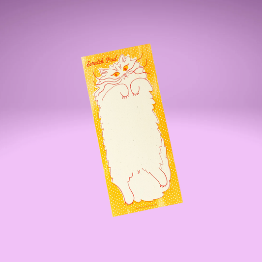 Scratch Pad Cat Notepad