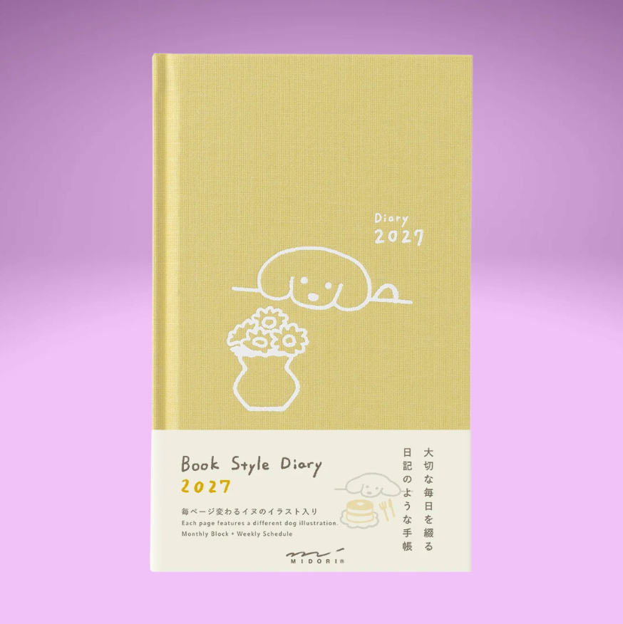 Book Style Diary B6 2027