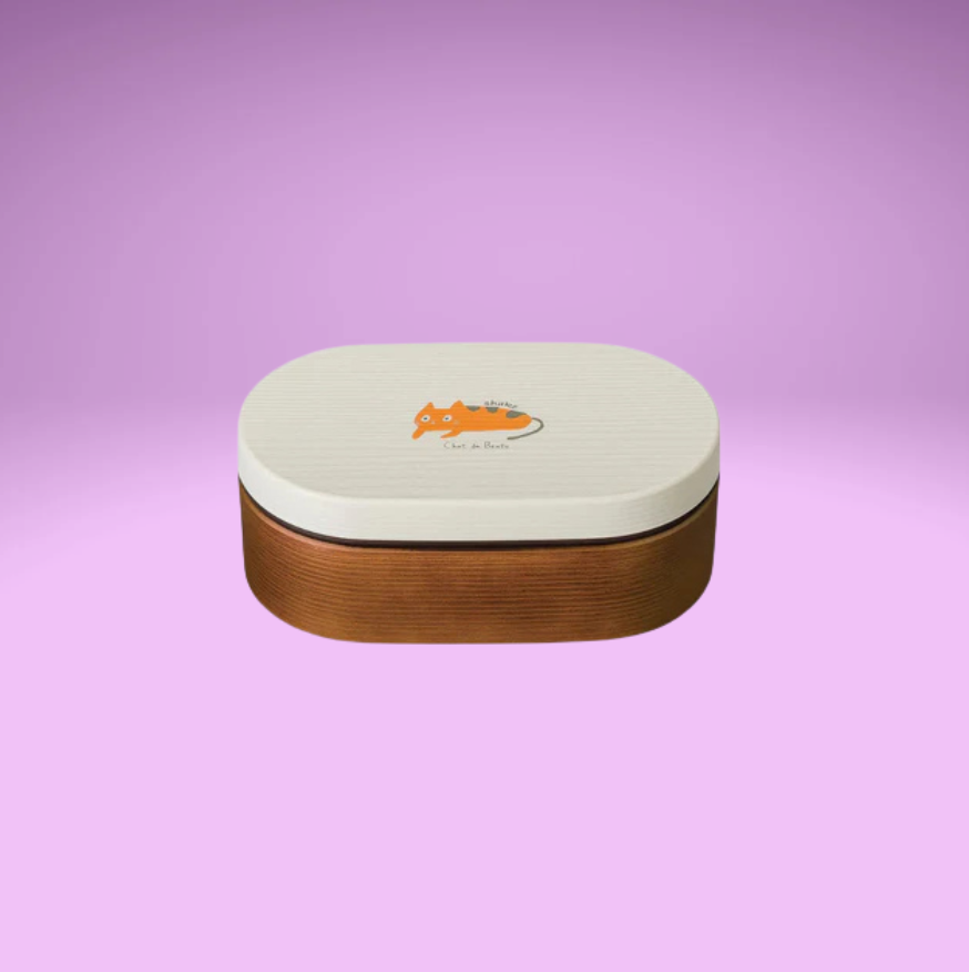 Chat du Café Bento - Mokume, Oval