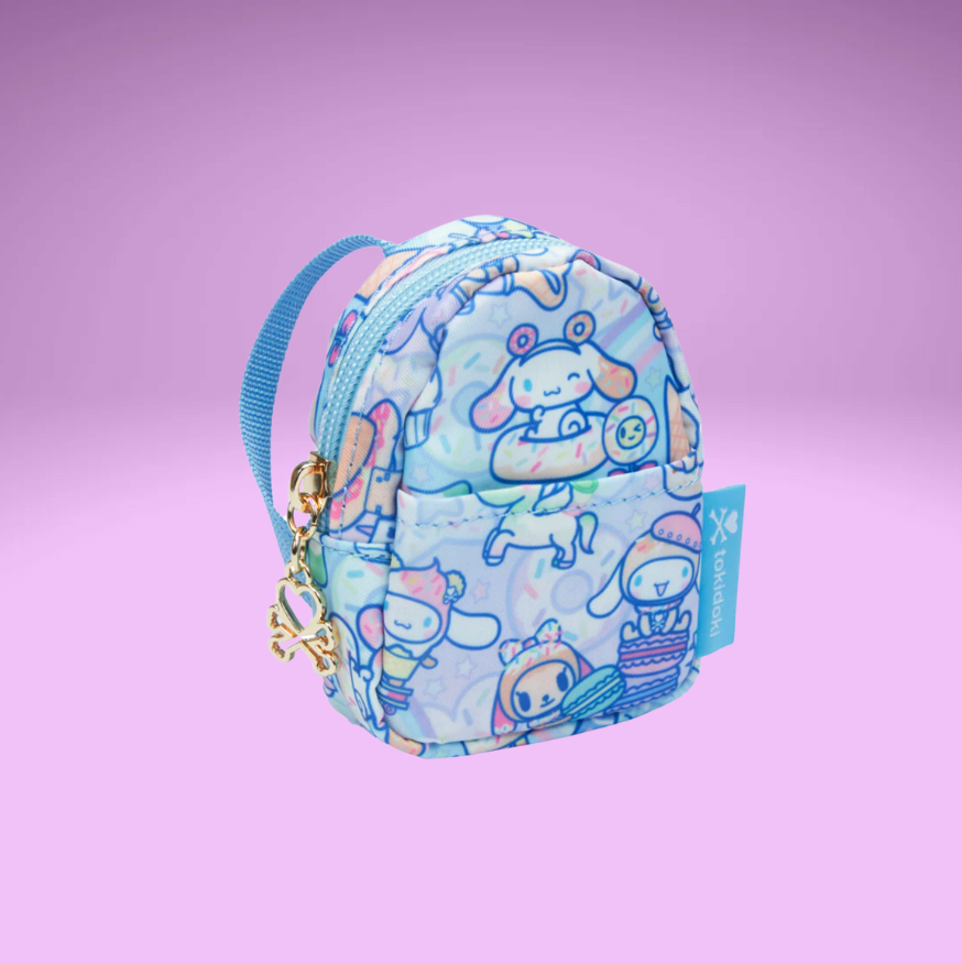 Tokidoki x Cinnamoroll   Sweet Treats Charm Backpack (mini)