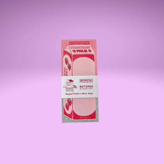 Strawberry Milk Notepad