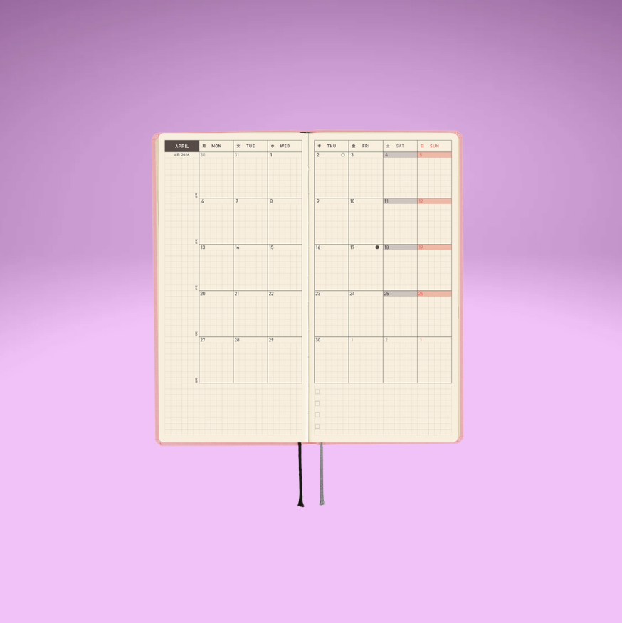 Hobonichi Mega Weeks & Mega Weeks 2026 Planner