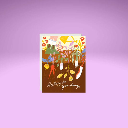 Rooting For You Garden Card