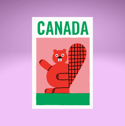 Beaver Canada Postcard