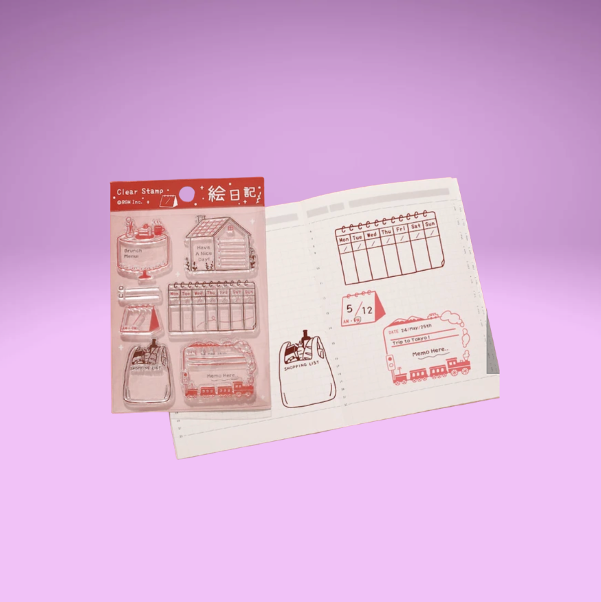 BGM Clear Stamps (4 designs)