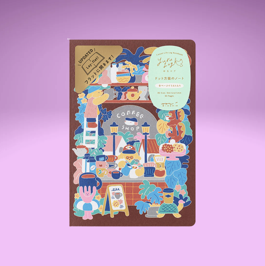 Yuru Log Notebook B6 Summer '26