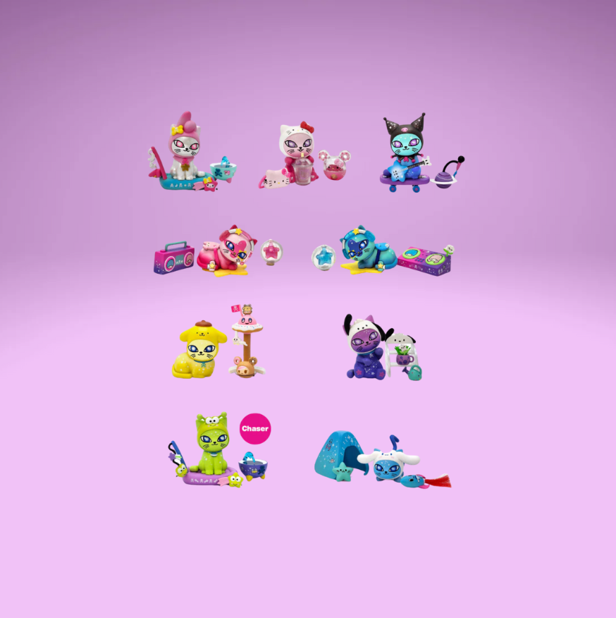 Galactic Cats x HK & Friends Blind Box