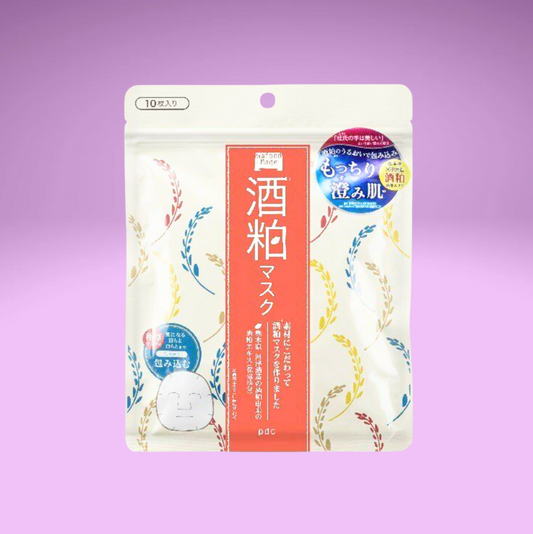 Wafood Made Sake Kasu Mask (10 sheets)
