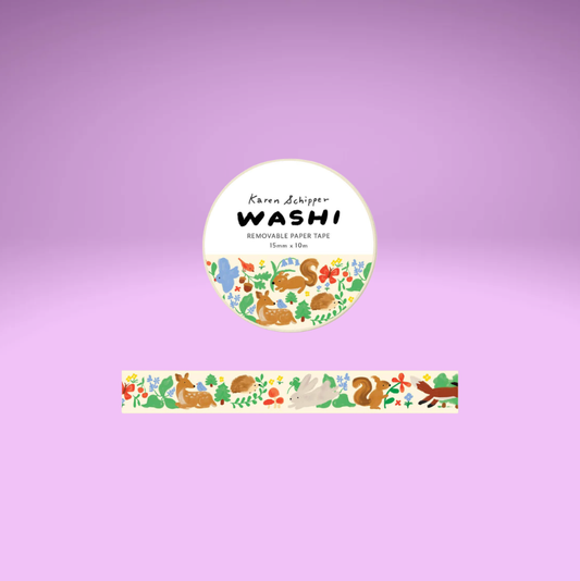 Woodland Washi Tape