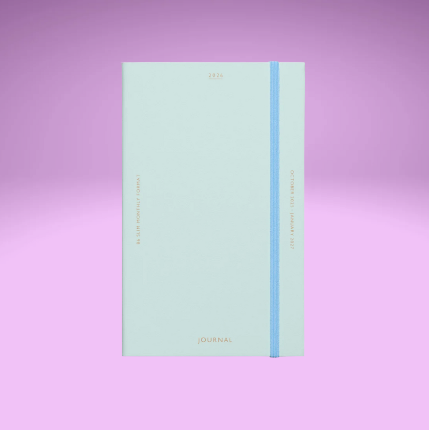 2026 Monthly Planner Shine B6 Slim (2 Colors)