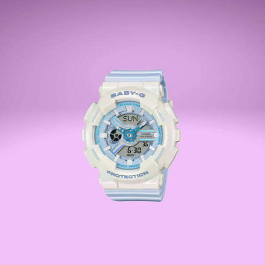 BA-110PD-2A (Blue and White pearl)