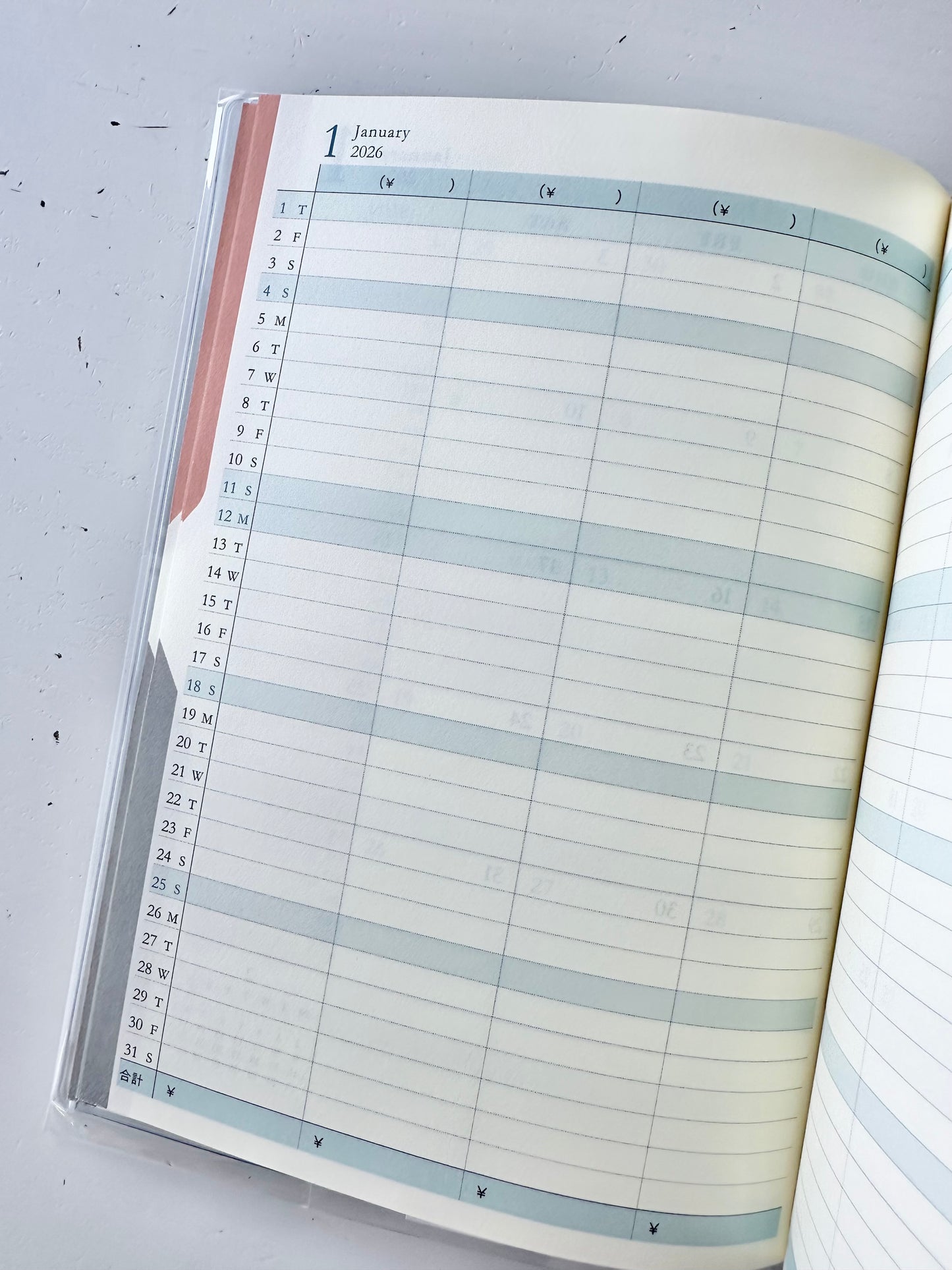 Double Schedule Planner 2026