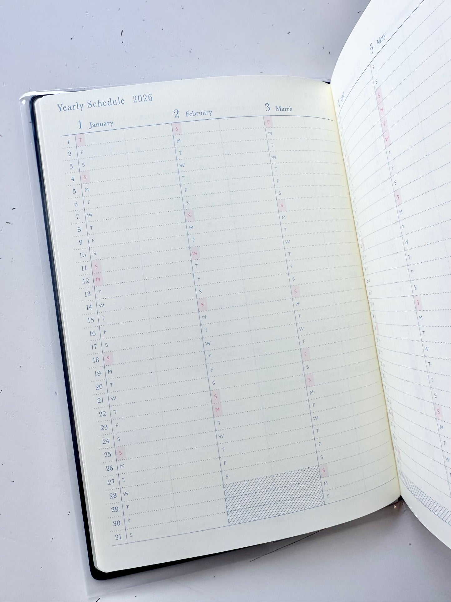 Gradation Diary 2026 (2 colors)