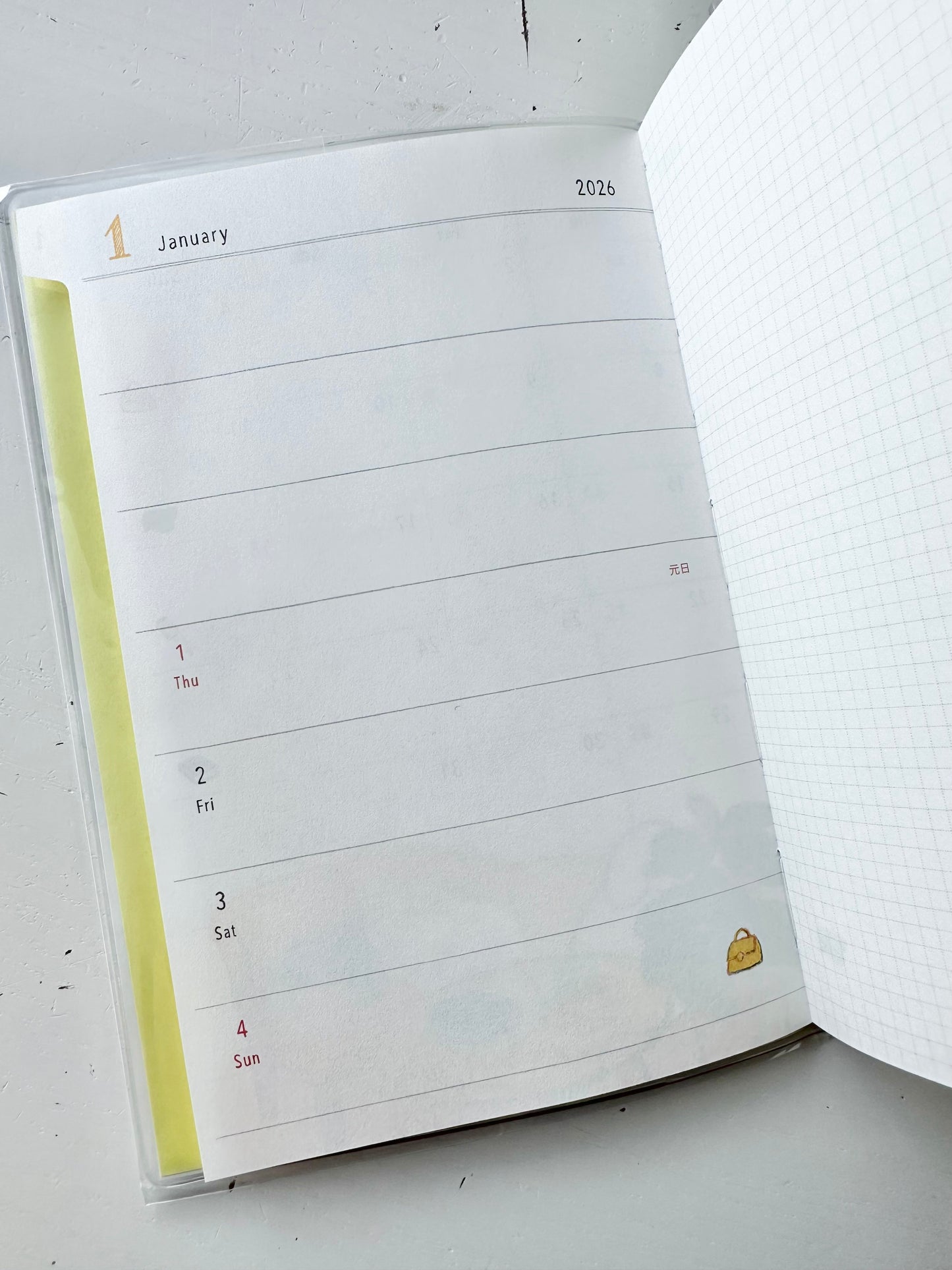 Pocket Diary 2026 (2-Designs, B6)