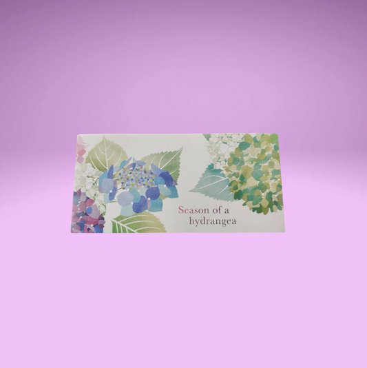 Hydrangea Letter Pad