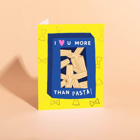 Rigatoni Love Card