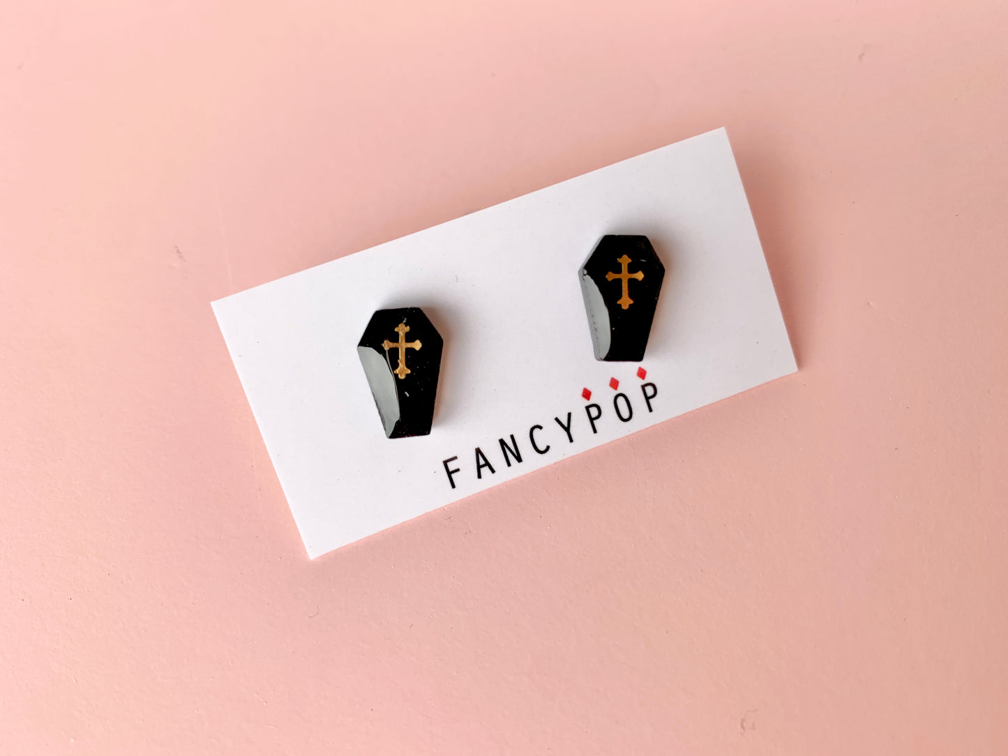 Coffin Earrings
