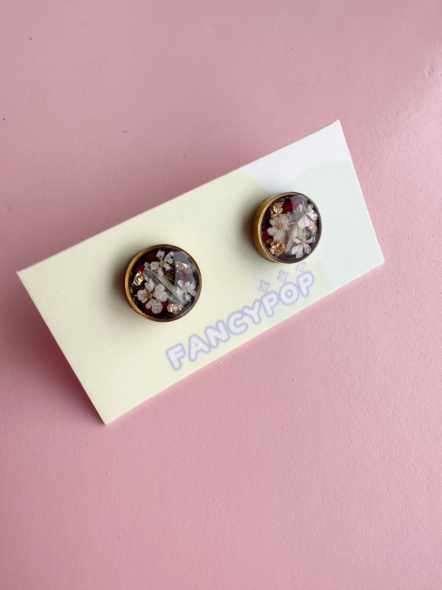 Dried Floral Earrings (2 designs)
