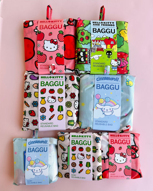 Sanrio X Baggu Reusable Bags (Spring 24')