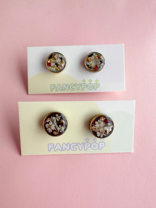Dried Floral Earrings (2 designs)