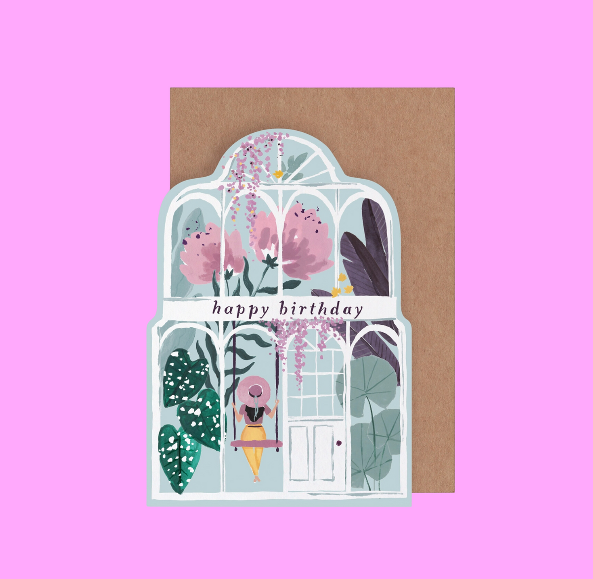 Greenhouse Birthday Card