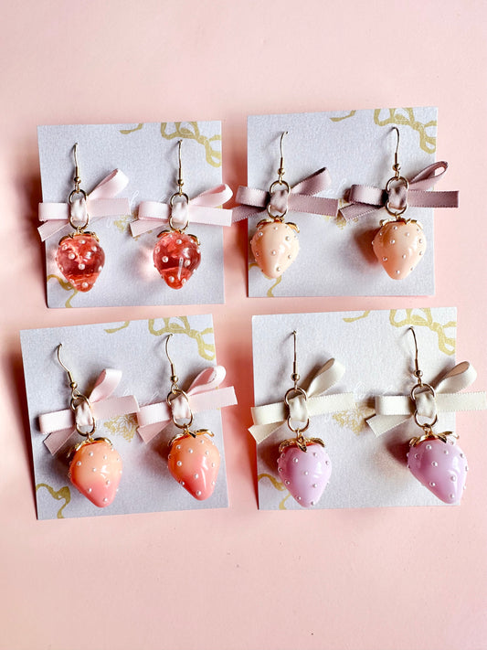 Strawberry Earrings