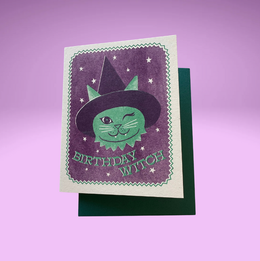 Birthday Witch Card
